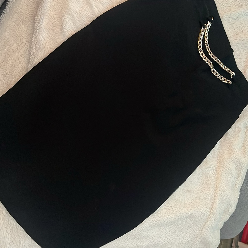 Elegant Black Pencil Skirt